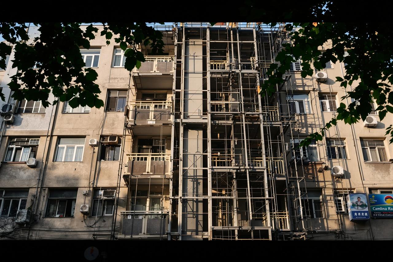 某城市老旧小区加装电梯陷入僵局，一楼住户喊出天价补偿引争议